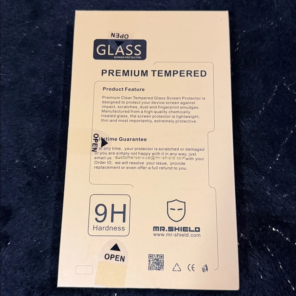 Mr Shield Samsung Galaxy A26 glass screen protectors 3 pack NWT